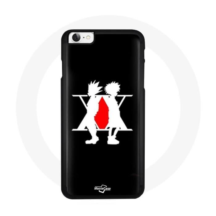 Coque - maniacase - Iphone 8 - Noir - Souple - Hunter x Hunter