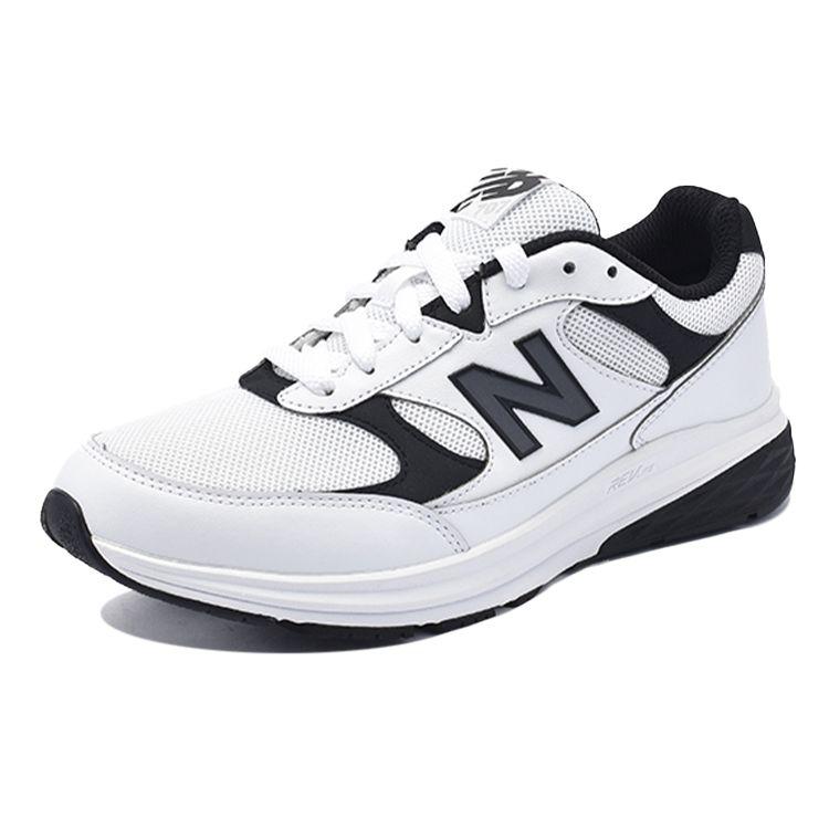 New Balance Nb 707 Комбинированные Буквы Шнуровка Ткань Низкий Верх Повседневные Кроссовки для Бега Мужские кроссовки Черный Белый MW707WB