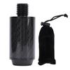2in Pool Cue Extension Carbon Fiber Billiard Extension with Bumper for Fury Billiard Cue Extending