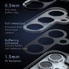 Чехол для Samsung Galaxy S25 Skin-Touch TPU + PC Матовая задняя крышка телефона, Прозрачный черный
