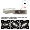 For BMW Welcome Car Door Light F20 F21 F52 F45 F46 F34 G30 G31 G38 G32 G11 F48 F49 GO1 F26 E70 F15 E71 F16 Icon Lamp Projector