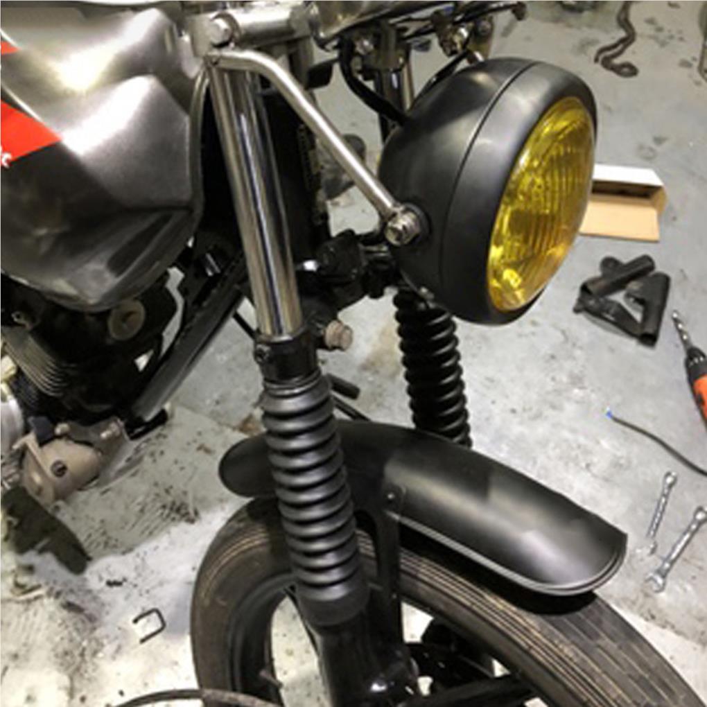 Мотоциклетное переднее крыло Универсальная посадка Пылезащитный чехол для колеса Брызговик для шины Замена для CG125 Аксессуары