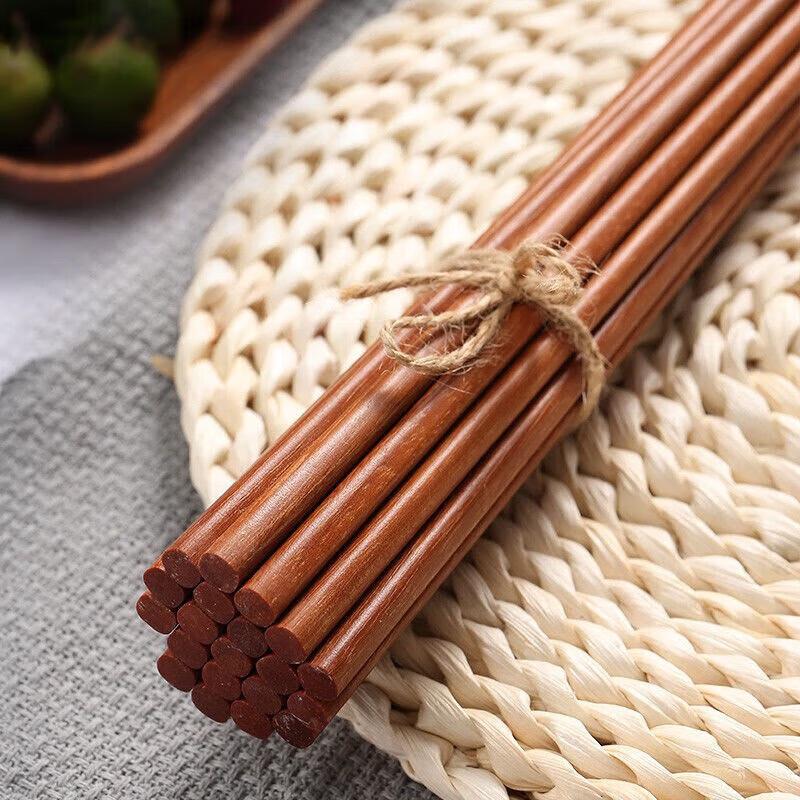 Chuangfa Heat-Resistant Wooden Chopsticks (10 Pairs)