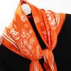 Fashion Print Silk Hairbands Scarf Women  Spring New Elagant Floral Bandana Neck Kerchief Head Bands Foulard Female Scarfs