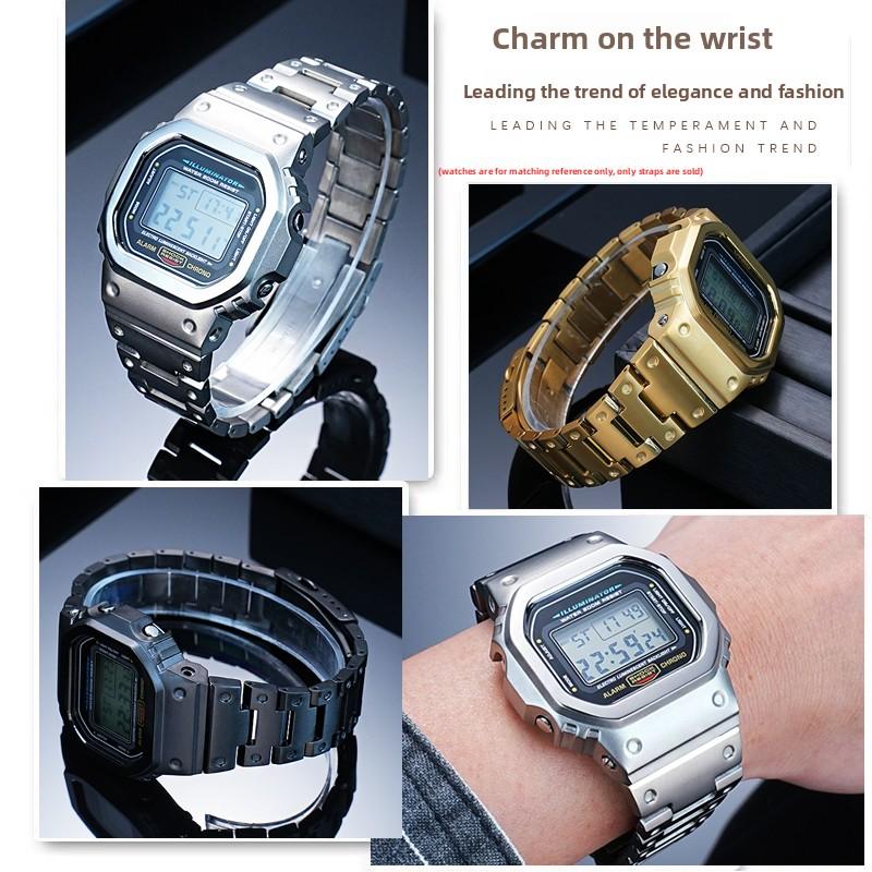 Мод-комплект DW5600 Титановый корпус+ремешок Для Casio G-SHOCK DW-5600 GW-B5600 GW-M5610 модификация Легкий металлический безель ремешок для часов