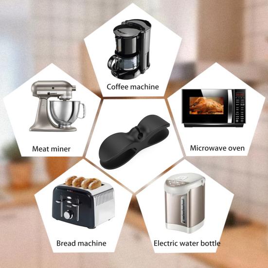 Органайзер для шнура кухонной техники, клейкая лента, держатель для намотки шнура мелкой бытовой техники, наклейка