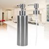 350ml Stainless Steel Soap Dispenser Kitchen Sink Faucet Bathroom Shampoo Box Soap Container