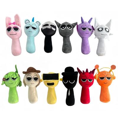 Sprunki Мягкие игрушки Sprunki Incredibox Мягкая кукла Sprunki Игра Мультяшная подушка Дети Подарки на день рождения Мягкие куклы Рождественский подарок