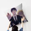 Chainsaw Man Cartoon Personalized Pillow Cover Kids Bedroom Wild Party Decor Pillowcase Kid Birthday Shower Gift