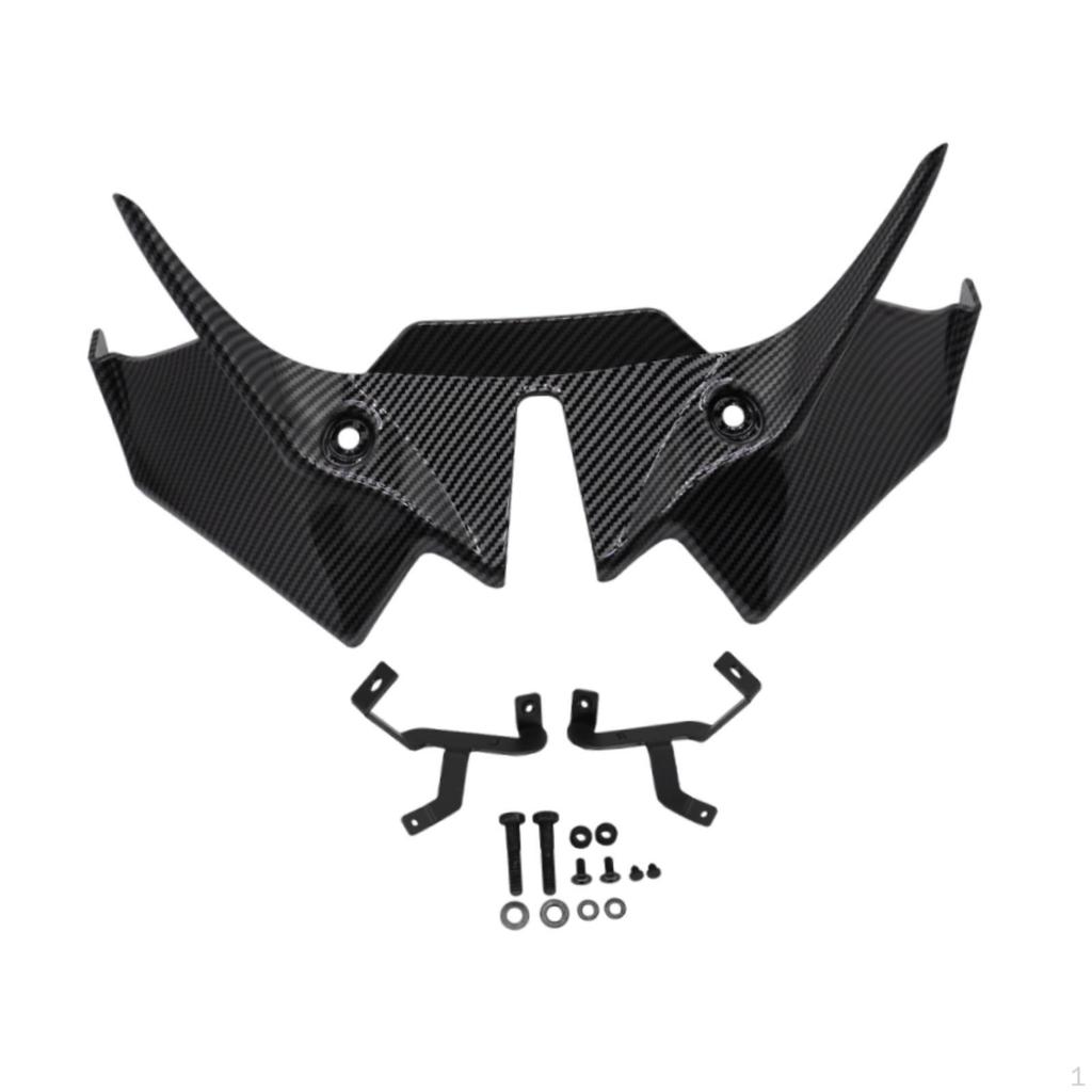 Аэродинамический комплект дефлекторов для Z650, Компоненты переднего спойлера