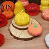 Форма для тыквенного украшения DIY, силиконовая для свечей на Хэллоуин, форма для изготовления ароматических свечей ручной работы, для гипсовых поделок, литья, цементной глины, эпоксидной смолы, Хэллоуин