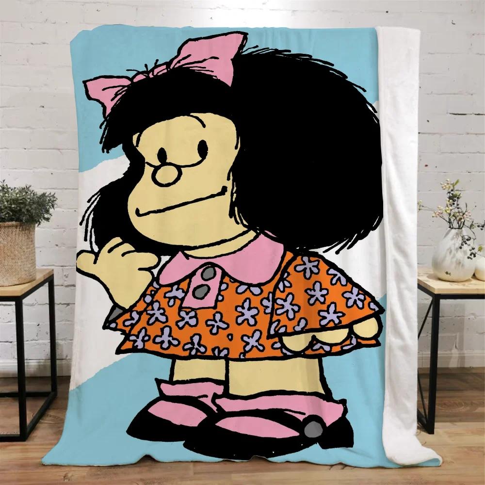 Mafalda забавное одеяло для диванов индивидуальные одеяла украшение для дивана плед для кровати роскошное постельное белье вязаное плед пляжное полотенце домашний интерьер