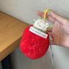 '12/20 см Милый пакет для еды и тортов Брелок-подвеска Кофе Сырные сэндвичи Плюшевые куклы Игрушки Брелок Аксессуары для рюкзака Рождественские подарки'