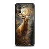 Cartoon Animal Deer Phone Case Cover for Xiaomi Mi 17 15 14 13 12 11 Ultra 15T 14T 13T 12T 11T Pro Lite 5G Soft TPU Shell Capas