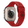 Дышащий силиконовый ремешок для Apple Watch Ultra3 49 мм 46 мм 45 мм 44 мм 42 мм 41 мм 40 мм Спортивный браслет iWatch Series 11 10 9 8 7 6 SE3 Ремешок