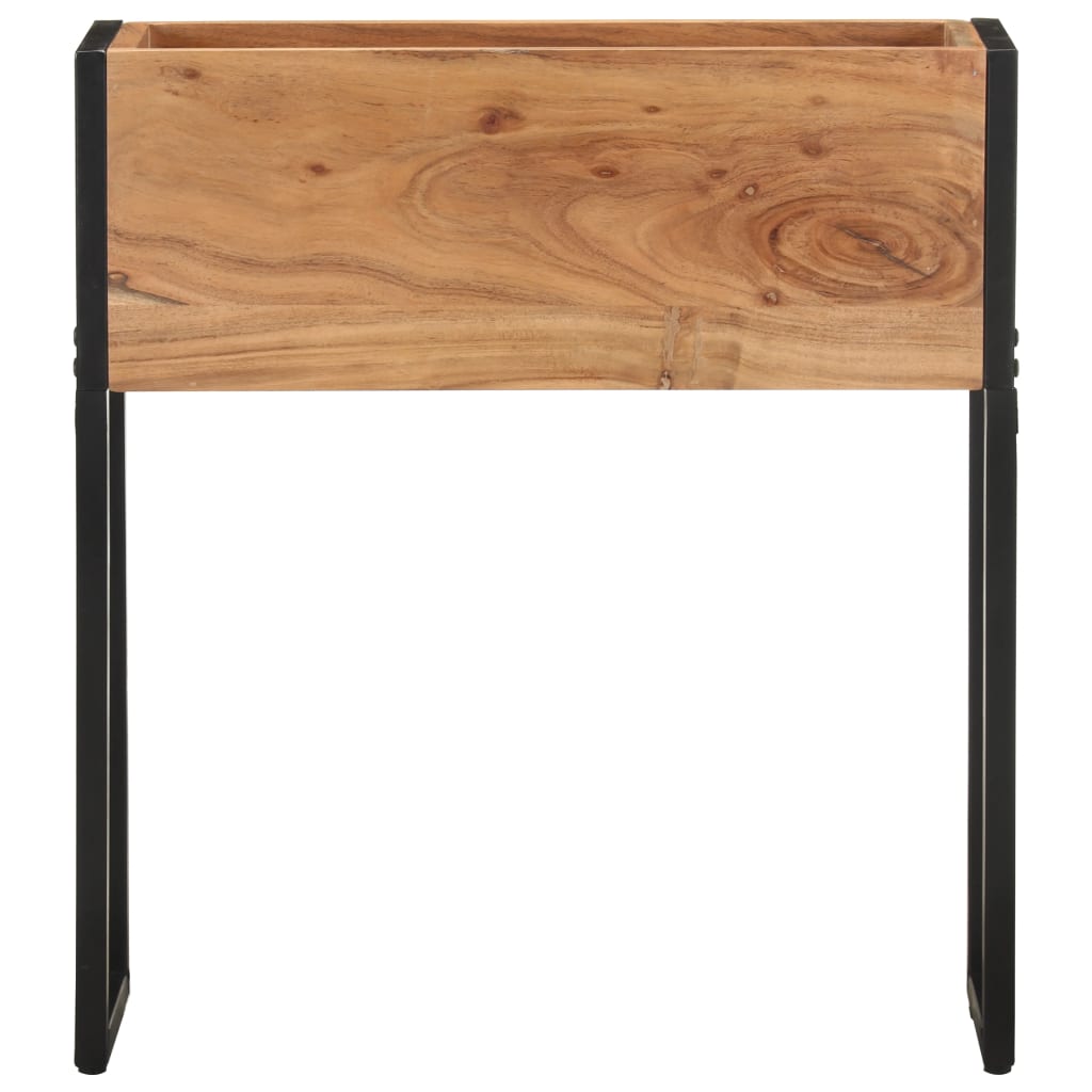 Planting Box 60x20x68 cm Solid Acacia Wood