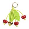 Pu Leather Fruit Bag Charm Elegant Bag Pendant Cute Cherry Keychain  Summer