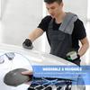 Hovom 6 шт. Микрофибровые аппликаторы для воска, 5-дюймовые круглые аппликаторы, Мягкие пенные аппликаторы для нанесения автомобильного воска, Полировочные круги для очистки, полировки и