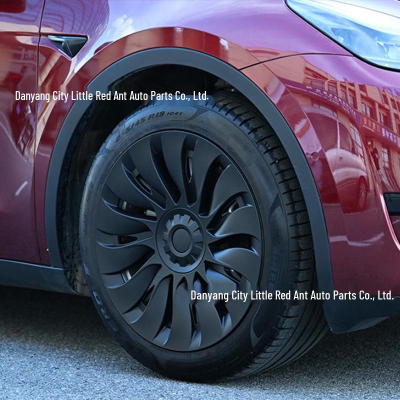 Подходит для Tesla Model Y 2019-2024: 19-дюймовый колпак на колесо Cyclone Gen 2 с полной кромкой
