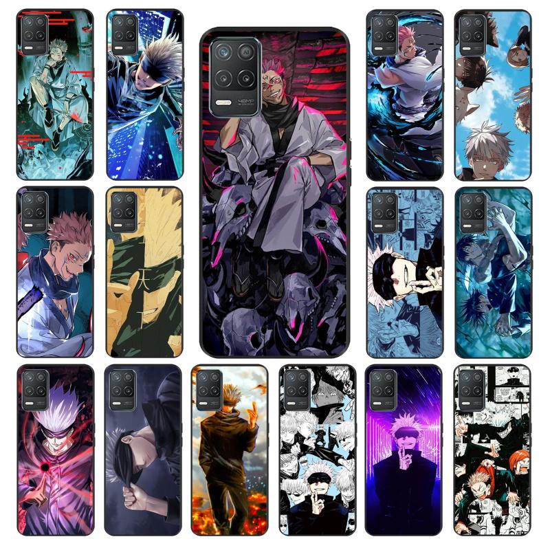 Чехол для телефона Jujutsu Kaisen Satoru Gojo для OPPO Realme GT 2 Pro X2 Pro XT C25S 8 7 6 Pro 6i GT Master C3 C21 C21Y C11 X3 SuperZoom
