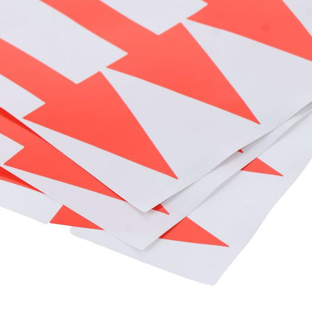 PVC Adhesive Direction Indicator Label 6 Inch Self-adhesive Paper PVC  Office