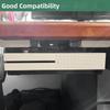 Space Efficient Under Desk Gaming Console Storage Desk Mount Bracket Metal Holder Easy Installation Storage For Gamers