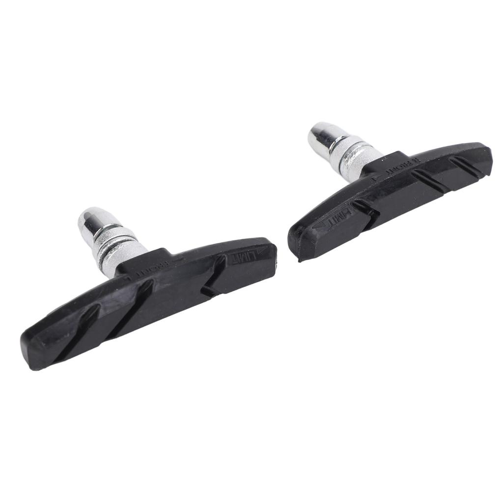 2pcs Bike Brake Pads Bicycle V Brake Pads Bike Brake Blocks Kit for MTB Mountain Road Bicycle Low