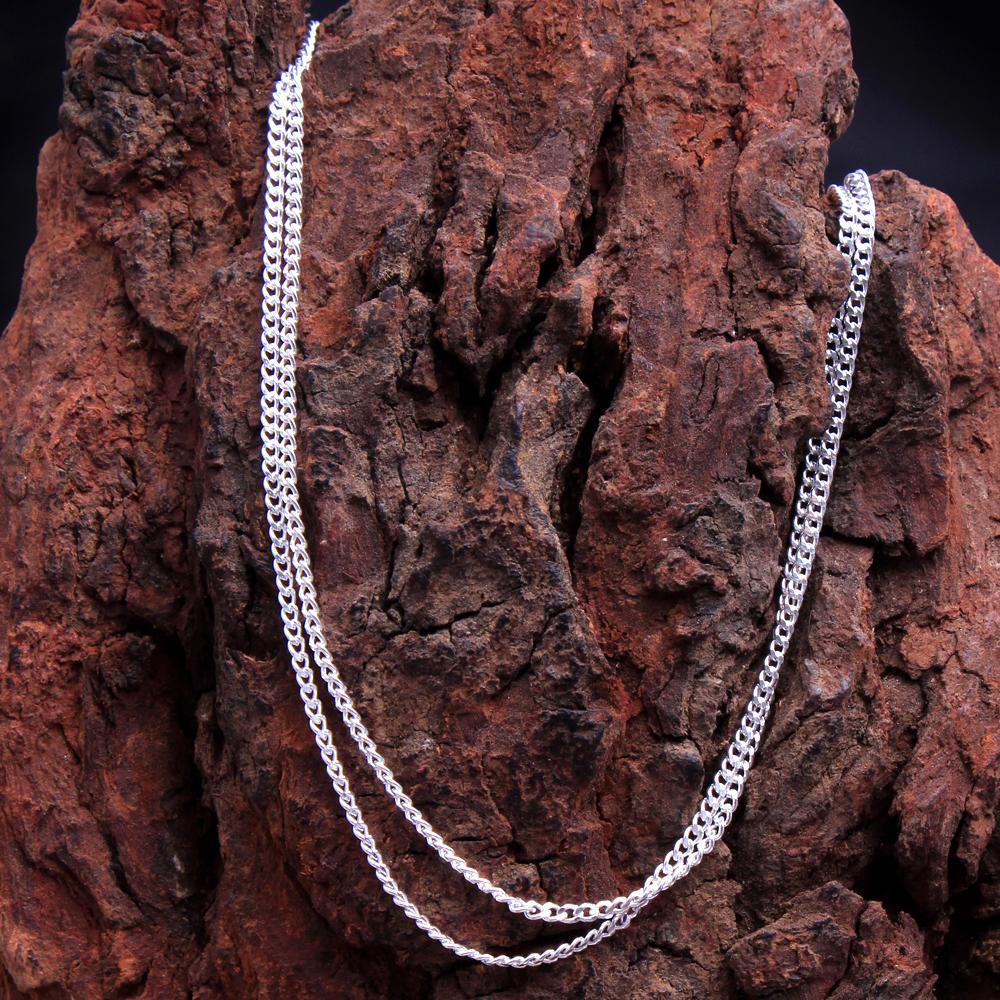 Silver Chain, 5 Piece Chain Lot, 925 Sterling Silver, Gifts For Her, Gift For Mum