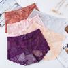 Large Size M-3XL Modal Panties High Waist Women Sexy Lace Underpants Female Briefs Underwear 11 Colors