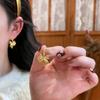 Элегантные красные серьги-бантики для женщин - Высококлассный осенне-зимний стиль, универсальные и шикарные.