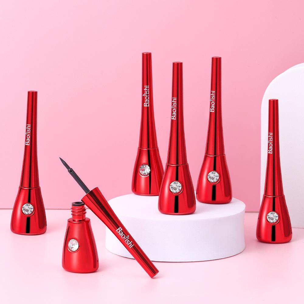 Подводка для глаз Водостойкая Быстросохнущая Неразмазывающаяся Очень Тонкая Черная Подводка Для Глаз Подводка Для Глаз