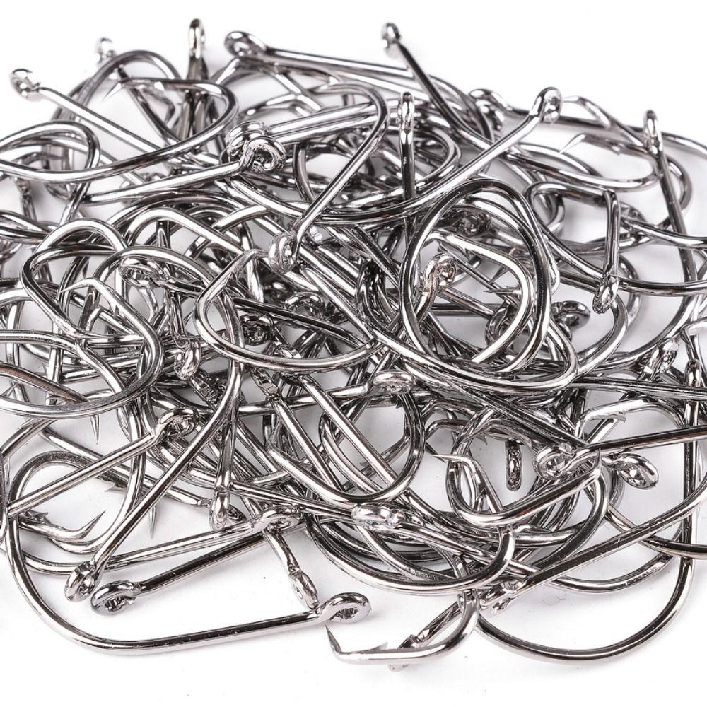 Джиг-рыболовный крючок Аксессуары для нахлыста Крючки-мустады Морской крючок Рыболовные крючки Рыболовные крючки с шипами