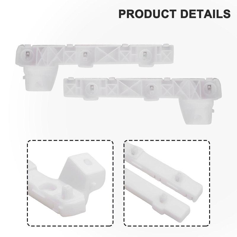 Practical New Front Bumper Bracket Auto Parts 6400A403 6400F-549 6400F550 White 6400A404 6400F-550 Replacement