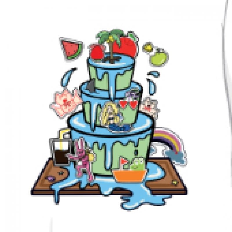 Девушка месяца 03 Футболка с коротким рукавом 2020 Loona Island Concept Zone