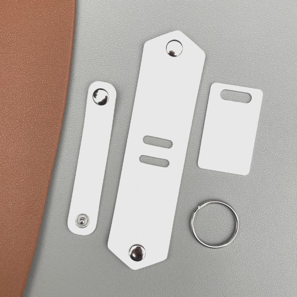 Брелок для фотографий из ПУ кожи «Сделай сам» с гравировкой, УФ-цветной печатью, Свадебный подарок