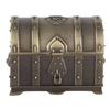 Storage Box Classical Rectangle Vintage Metal Jewelry Case for Women Girls Accessories Earring