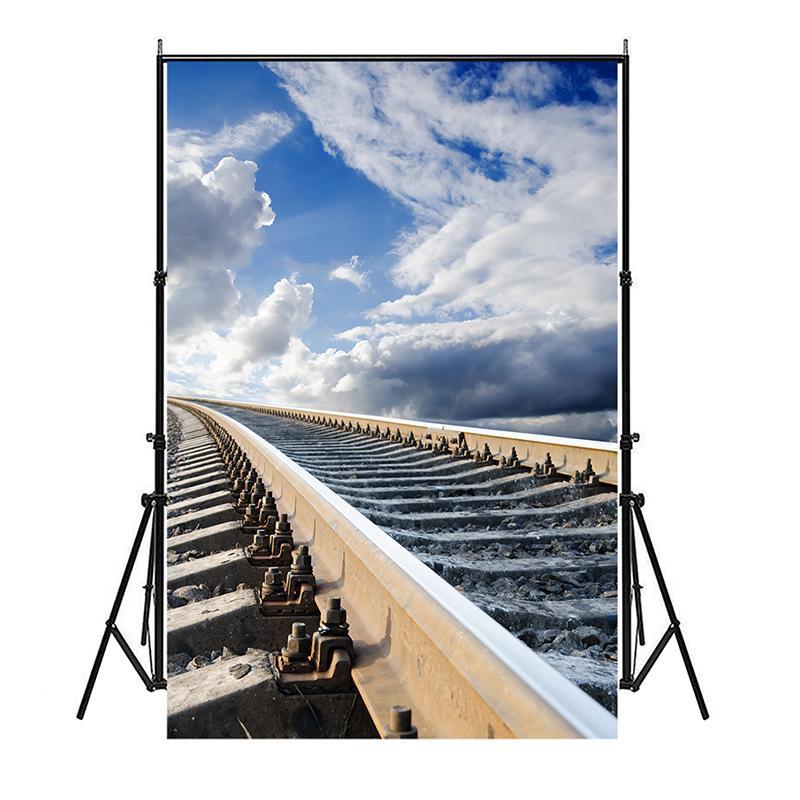 Railway Landscape Backdrop for Studio,Live Streaming,Parties Decor,Bedroom,Office,Background Tapestry