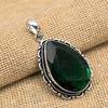 Chrome Diopside Gemstone Handmade 925 Sterling Silver Jewelry Gorgeous Pendant For Her