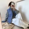 Стильный клетчатый хлопковый жилет для женщин, осенне-зимняя модная верхняя одежда со стойкой воротником