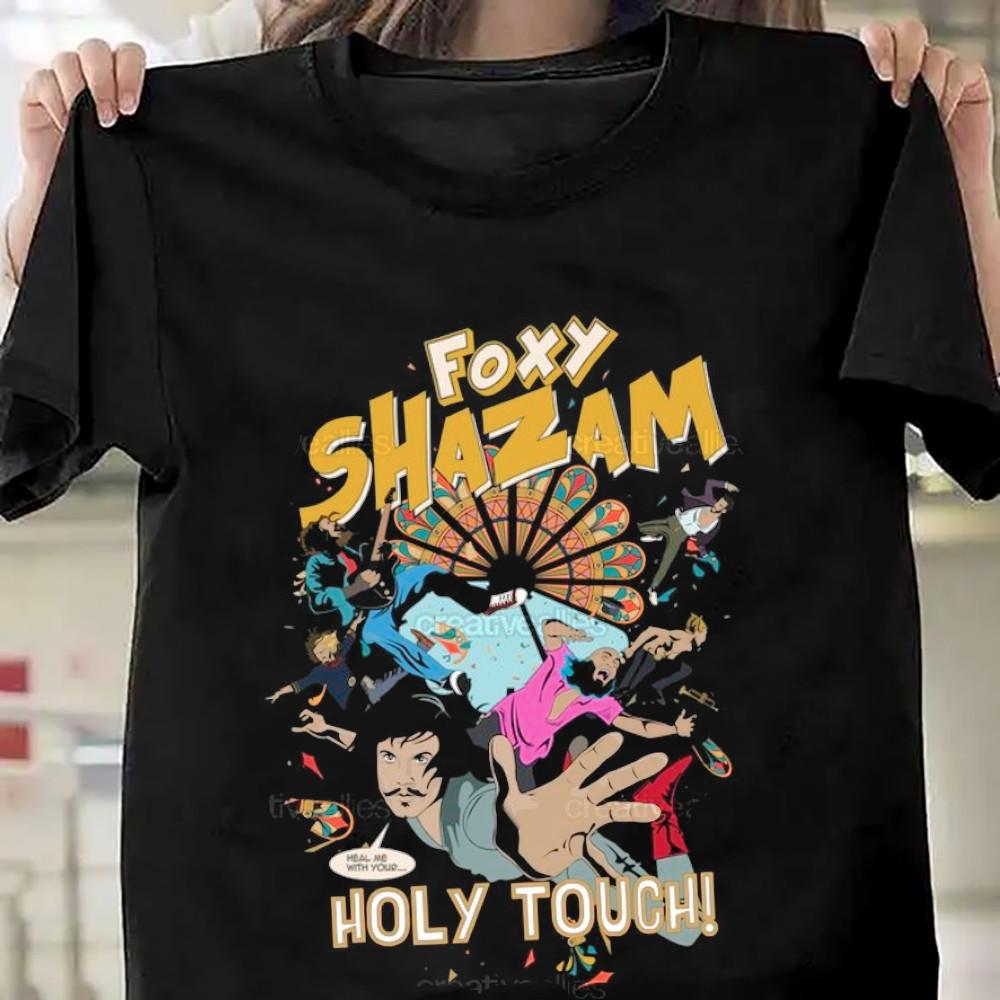 Vintage Foxy Shazam Band Holy Touch Shirt Unisex Concert S-5XL AC526 Unisex T-Shirt