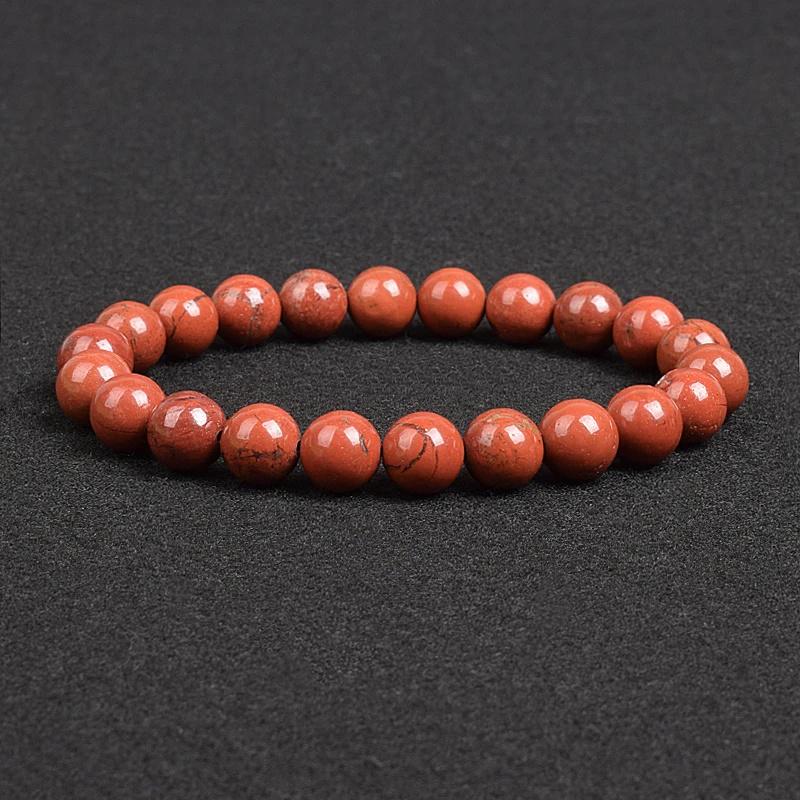 Браслет из натурального камня, апатит, лазурит, агат, кристалл, тигровый глаз, высококачественные бусины из драгоценных камней, браслет для мужчин, ювелирные изделия