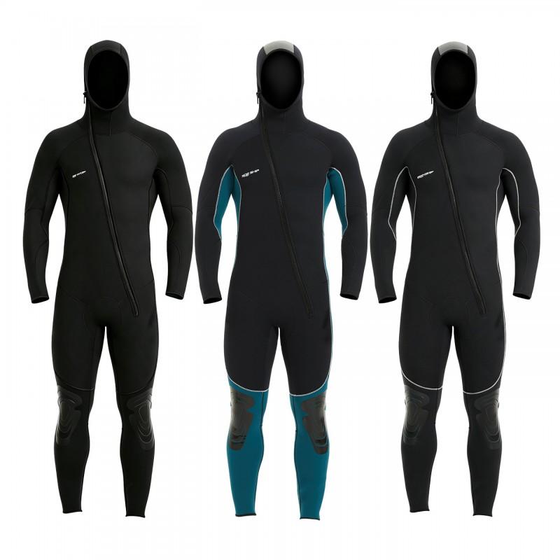 Diving Wetsuit 5mm Fullsuit With Hood Scuba Snorkeling Surfing Swimming Thermal Protection