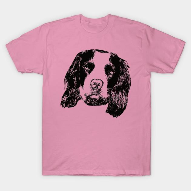 Футболка женская Английский спрингер-спаниель Дизайн спрингер-спаниель Harajuku Принт Kawaii Футболка летняя с коротким рукавом женская футболка Топ Футболка