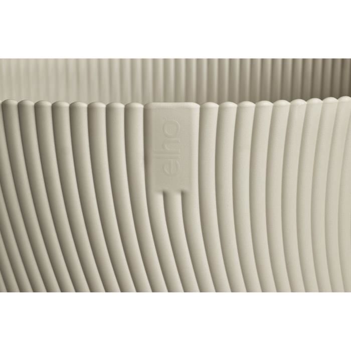 ELHO Flower Pot Sereh Round 30 - Beige - Ø 29.5 X H 25 Cm - 100% Recycled