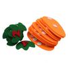 Montessori Handmade DIY Educational Non-woven Children Puzzle Carrot Digital Teaching Toys