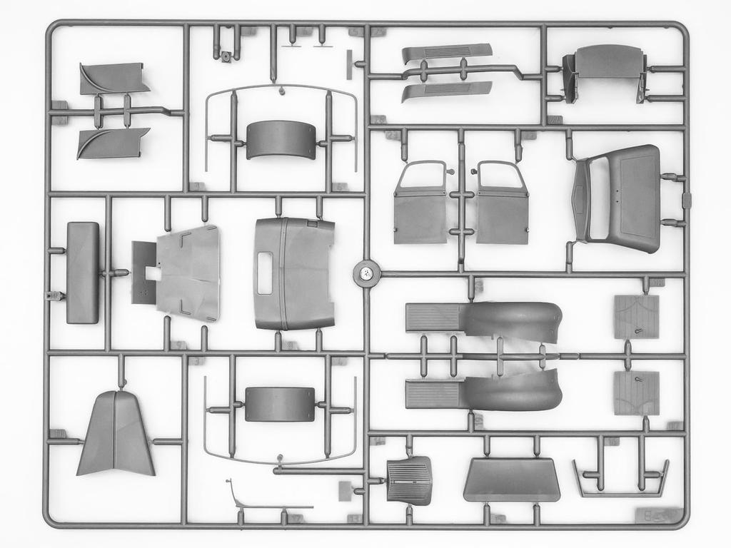 ICM 1/35 Scale German Ford G917T Cargo Truck, 1939, Plastic Model Kit 35413 (Military Vehicle)