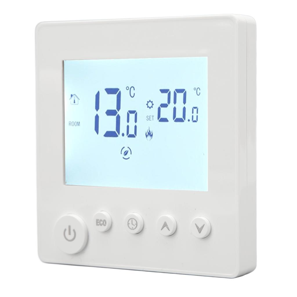 Floor Heating Thermostat Controller Programmable Control Panel LCD Display 90V?240V for Home