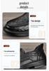 Men's Genuine Leather Casual Slip-On Shoes - Breathable, Soft Sole, Ideal for Spring and Autumn