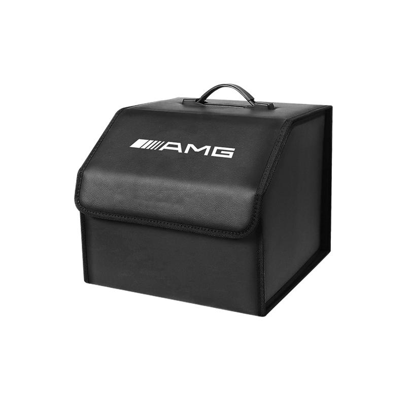 TWEK4 Car Trunk Organizer Storage Box Collapsible Camping Box Accessories Car Hub Cap For Mercedes Benz AMG W214 W205 W204 W206 W213 W