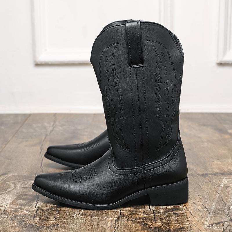 Большие мужские туфли челси 46 размера, британский тренд, повседневная мода, высокие кожаные туфли, короткие ботинки, ботинки Martin